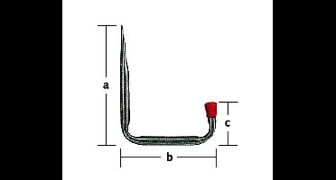 Ophanghaak vz 8502 - 300x250x91mm