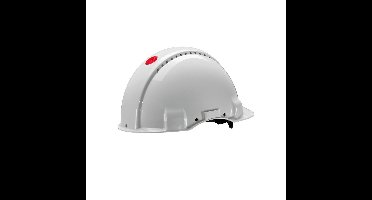 3M Peltor G3000 vh-bouwhelm wit met draaiknop