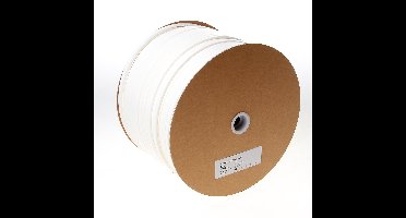 PE-spatieband op haspel 275mtr 9x4 wit