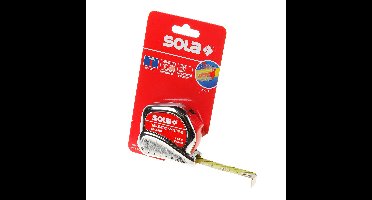 Rolbandmaat Sola Tri-matic 19mm 5m