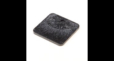 Hogedrukplaat zwart 70x70x5
