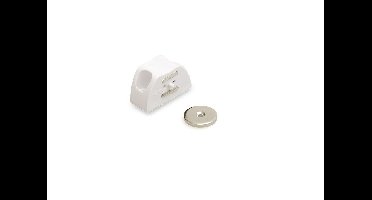 MAGN.SNAPPER HOEK 4KG WIT94A2B