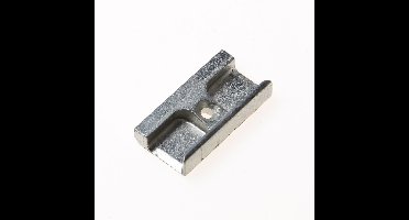 Sluitplaat zilv. 26mm sponning