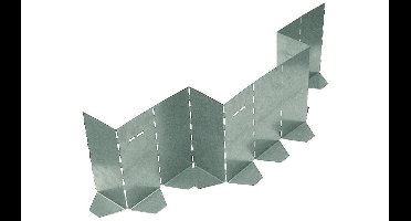 Metalen vouwbekisting 280x1000 SV