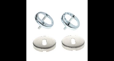 Sleutelrozetten 54mm, rvs-mat, HE-854/SL