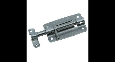 Plaatgrendel rvs 80mm