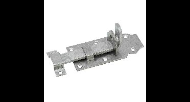 Hangslotschuif vlak rvs 100mm