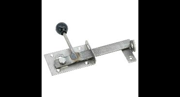 Tuinheksluiting smal rvs 100x60mm