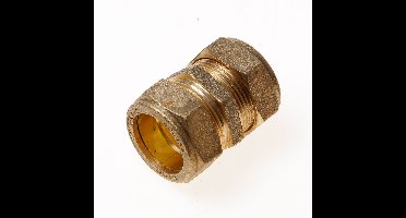 Rechte koppeling 2x knel 28x28