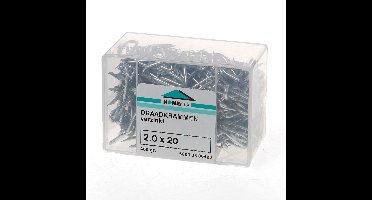 Draadkrammen verz. 2,0x20(400)