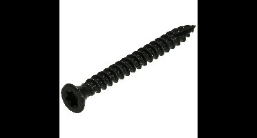 Blackline beslagschroef zwart pk T20 4.0X40mm (100st)