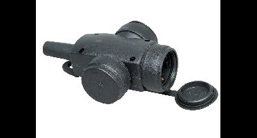 Kopp hangcontactblok 3-weg (eitje) volrubber IP44