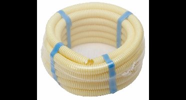 Kopp flexibele elektrabuis 5/8 creme (5mtr)