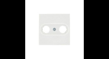 Jung AS500 afdekplaat TV/FM wit