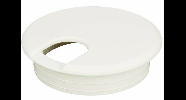 Kabeldoorvoerdoos ABS dia 70.0/60.0x21mm alu RAL9006 gelakt