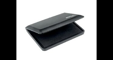 Stempelkussen 11x7cm zwart