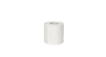4tecx Toiletpapier 2-laags rol, cellulose 200 vel, 4 rollen