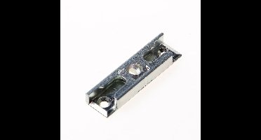 I.s. sluitplaat zilver 18mm