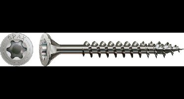 Spax T-star spaanplaatschroef rvs A2 pk 5.0x80mm T20