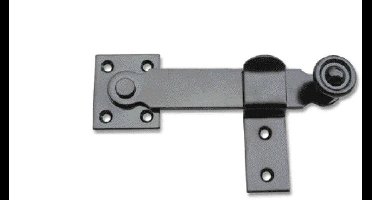 Luiksluiting overval LB9+01 opschroef vz 140x46mm