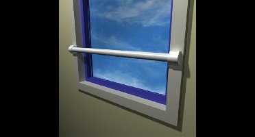 SecuBar doorvalbev.opdd wit 1490