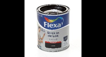 Flexa hoogglans zwart 750ml