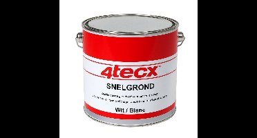 4tecx Snelgrond grijs 2,5ltr
