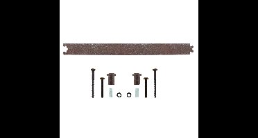 Tussenrail 45cm tbv schuifdeursysteem inclusi