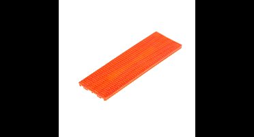 Kunstst.vulplaatje rood 30x3x100