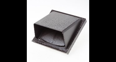 Kleprooster m/rand verd. bruin