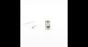 Knop rond rvs 15mm