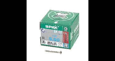 Spax bk t20 rvs 5,0x50(100)