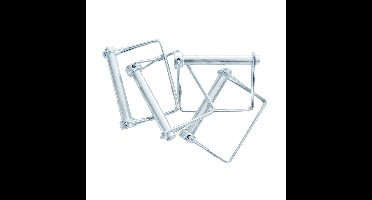 4tecx Borgclips universeel 4 stuks