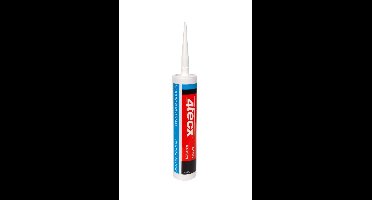 4tecx Siliconenkit neutraal zilvergrijs 310ml