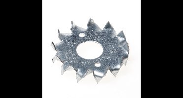 Kramplaat dubbel rond 21x62