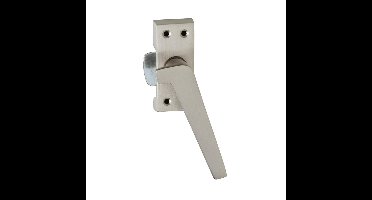 Raamsluiting met nok rechts nikkel mat