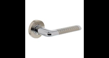 Gatdeel rechts Marion op rond rozet 7mm nokken chroom/nikkel mat