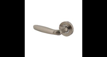 Gatdeel links 1692 Bjorn op rond rozet 7mm nokken nikkel mat