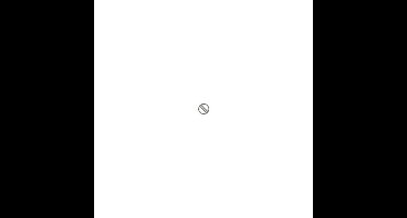 WC-olive los 8mm oud model zwart