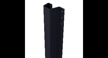 SecuStrip Plus Buitendraaiend terugligging 7-13mmL2300mm Ral 7021 Zwartgrijs