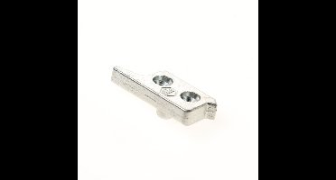 Oploopplaat Hout vlak 20mm + pos.nok 8x5 Ls Z