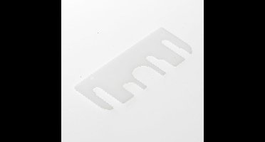 Onderlegplaatje scharnier 89x89mm dikte 1mm