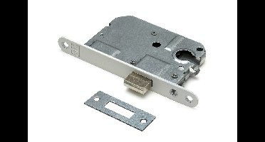 Kastslot / euro cil. / ronde vpl. RVS