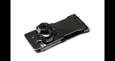 Overval met cilinderslot verchroomd kopkaart