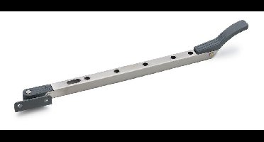 Raamuitzetter verstelbaar 30cm RVS kopkaart