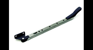 Raamuitzetter verstelb 30cm RVS fin kopkaart