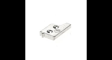 Oploopplaat MM 30mm 1 nok RS