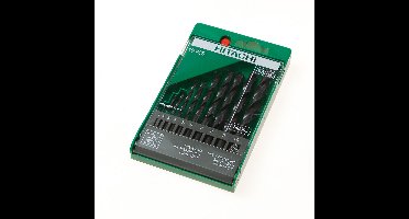 Borenset cassette 10-delig hss-r din338