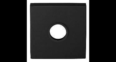 4K krukrozet, zonder schroefdraad, zwart