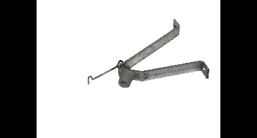 Deuropvangbeugel "open" compleet 150x60x230 3